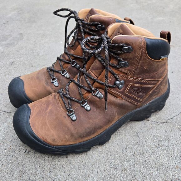Keen Pyrenees Mens Sz 13 / 47 Waterproof Hiking Trekking Leather Boot  1002435 - Picture 1 of 10